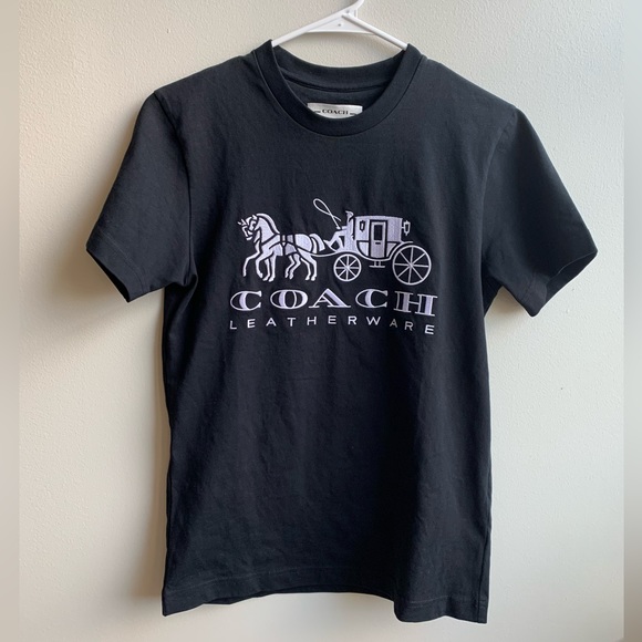 COACH: Horse And Carriage T Shirt - Picture 2 of 7